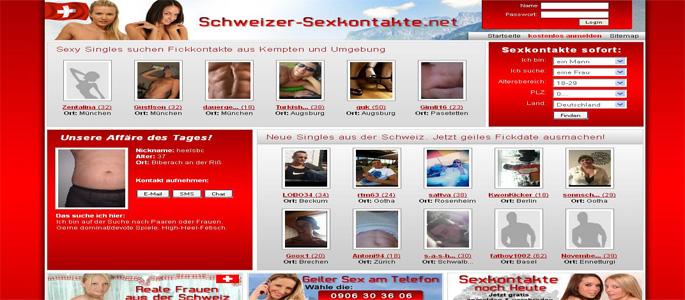 Sexkontakte Schweiz