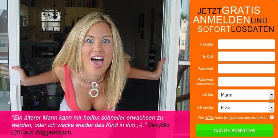 Sexdate mit jungen Frauen