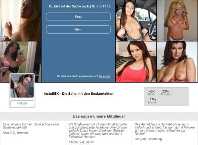 Private Sextreffen mit reifen Frauen