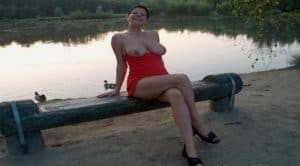 Sexy Milf Outdoor